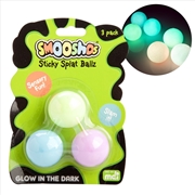 Buy Glow In The Dark Sticky Splat Ball