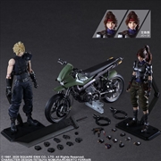 Buy Final Fantasy VII - Jessie, Cloud & Motorcycle Play Arts Action Figure