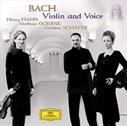 Buy Bach: Violin And Voice