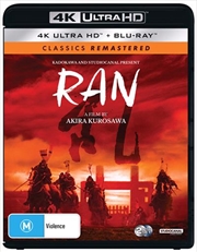 Buy Ran | Blu-ray + UHD - Classics Remastered