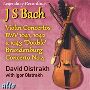 Buy Bach Violin Cons 1 2 3 Plus Brandenburg Con No.4