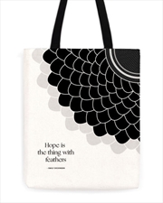 Buy Emily Dickinson Feathers Tote