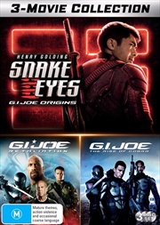 Buy G.I.Joe / G.I.Joe - Retaliation / Snake Eyes - G.I.Joe Origins | 3 Movie Franchise Pack