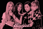 Buy Blackpink Group Pink Poster