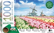 Buy Dutch Windmills - 1000 Piece Puzzle  (Includes Roll-Up Mat)