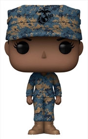 Buy US Military: Marines - Female African AmericanPop! Vinyl