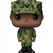 Buy US Military: Navy - Male African American Pop! Vinyl