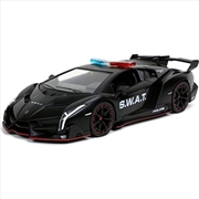 Buy Hyperspec - 2017 Lamborghini Veneno Black 1:24 Scale