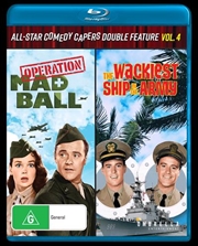 Buy All-Star Comedy Capers - Operation Mad Ball / Wackiest Ship In The Army - Vol 4 | Double Feature