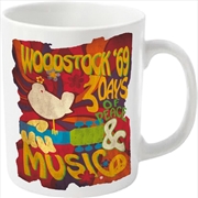 Buy Woodstock Woodstock Swirl Poster Mug