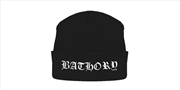 Buy Bathory Logo Knitted Ski Hat Beanie