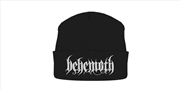 Buy Behemoth Logo Knitted Ski Hat  Beanie