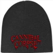 Buy Cannibal Corpse Logo Beanie No Cuff  Beanie