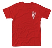 Buy With Confidence Pizza Punx Front & Back Print Unisex Size Large Tshirt