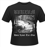 Buy Burzum Hvis Lyset Tar Oss Unisex Size Large Tshirt