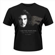Buy Game Of Thrones Watcher On The Walls Unisex Size X-Large Tshirt