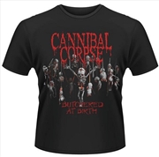 Buy Cannibal Corpse Butchered At Birth 2015 Unisex Size X-Large Tshirt