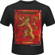 Buy Game Of Thrones House Lannister Unisex Size Small Tshirt