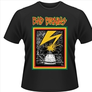 Buy Bad Brains Bad Brains Unisex Size X-Large  Tshirt