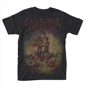 Buy Cannibal Corpse Chainsaw Front & Back Print Unisex Size X-Large Tshirt