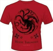 Buy House Of Targaryen (T-Shirt Unisex: Medium)