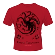 Buy House Of Targaryen (T-Shirt Unisex: Large)