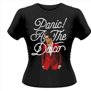 Buy Panic! At The Disco Brendon Urie Size Womens 16 Tshirt