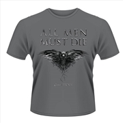 Buy Game Of Thrones All Men Must Die Size Xl Tshirt