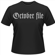 Buy October File Why... Black Size Medium Tshirt