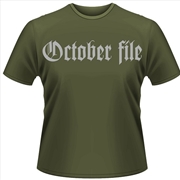 Buy October File Why... Green Size Medium Tshirt