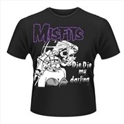 Buy Misfits Die Die My Darling Size XXXL Tshirt