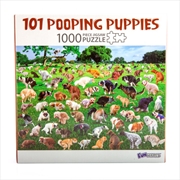 Buy 101 Pooping Puppies 1000 pc Jigsaw Puzzle