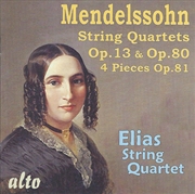 Buy String Quartets Op. 13 Op.80 & 4 Pieces Op.81