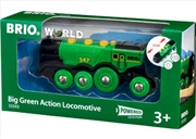 Buy BRIO B/O - Big Green Action Locomotive