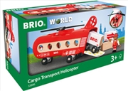 Buy BRIO Vehicle - Cargo Transport Helicopter, 8 piecess