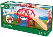 Buy BRIO Bridge - Curved Bridge, 4 pieces