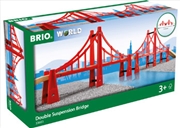 Buy BRIO Bridge - Double Suspension Bridge, 5 pieces