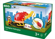 Buy BRIO Vehicle - Firefighter Helicopter, 3 pieces