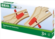 Buy BRIO Tracks - Mechanical Switches, 2 pieces