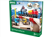 Buy BRIO Rail & Road Loading Set 32 pieces