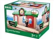 Buy BRIO Record & Play Station 3 pieces