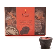 Buy Soul Sticks Dragon's Blood Incense Cup - Set of 6