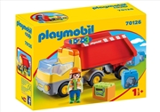 Buy Playmobil 1.2.3 Playset - Dump Truck