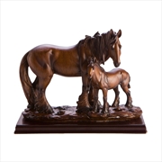 Buy Family of 2 Horses Figurine