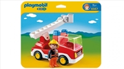 Buy Playmobil 1.2.3 Ladder Unit Fire Truck