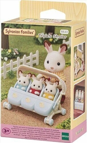 Buy Sylvanian Families Triplets Stroller