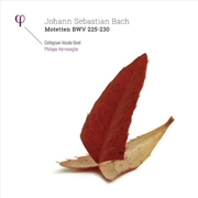 Buy Johann Sebastian Bach: Motetten Bwv 225-230