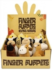 Buy Farm Finger Puppets 10cm (SENT AT RANDOM)