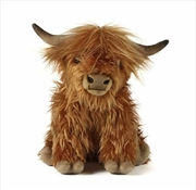 Buy Black Highland Cow Sound 30cm