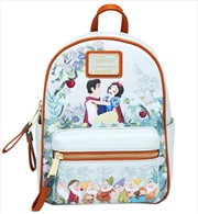 Buy Loungefly Snow White and the Seven Dwarfs (1937) - Floral US Exclusive Mini Backpack